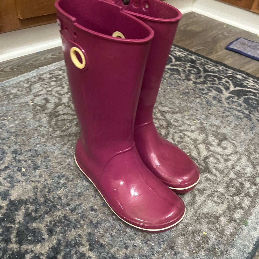 Croc Purple Rain Boots